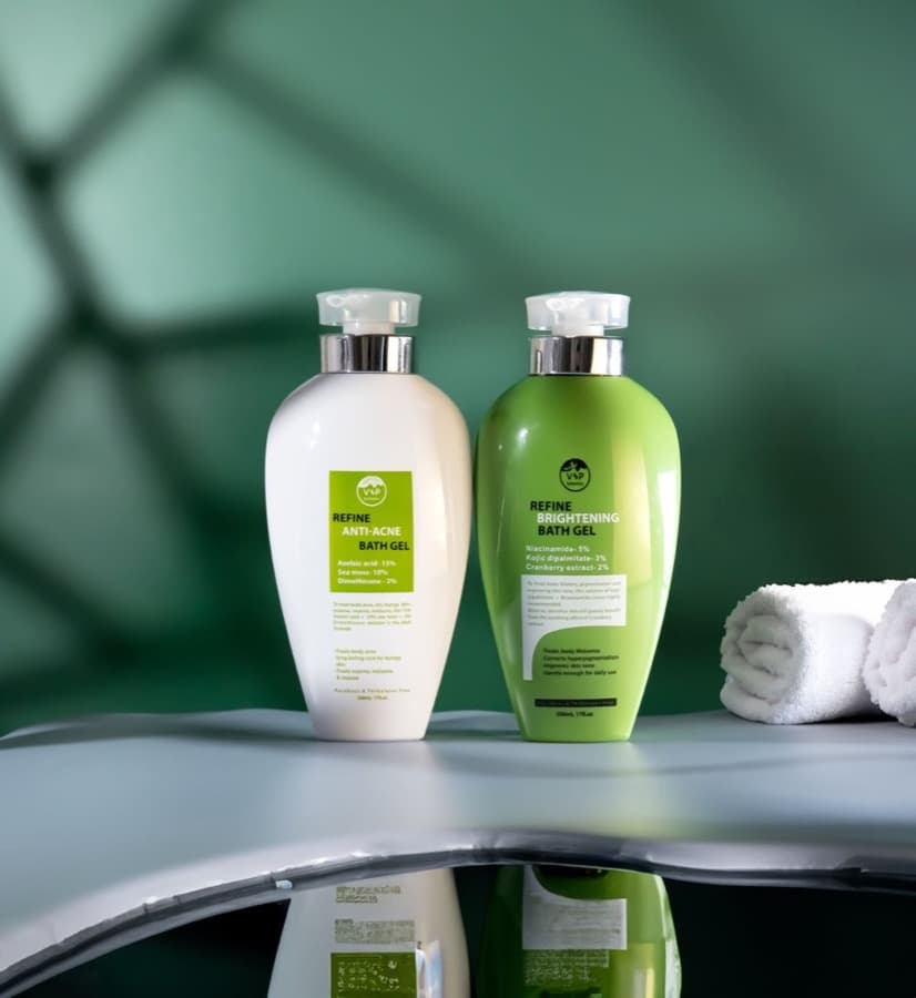 Botanical Refine Bath Gel Duo